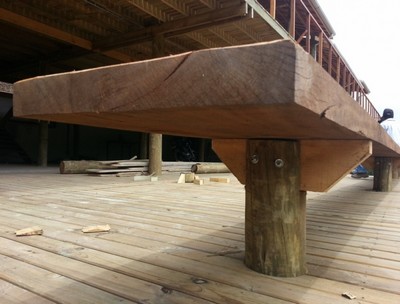 Construção de Deck de Madeira