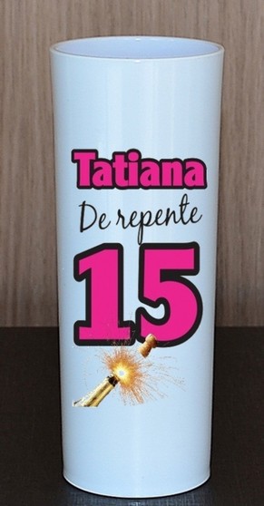 Copo Personalizado com Tampa