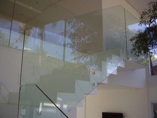 Corrimão de Escada Alumínio e Vidro