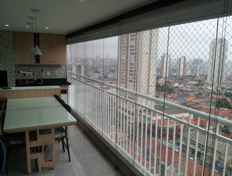 Cortinas Vidro para Varanda