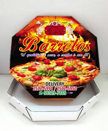 Embalagem para Pizza Personalizada