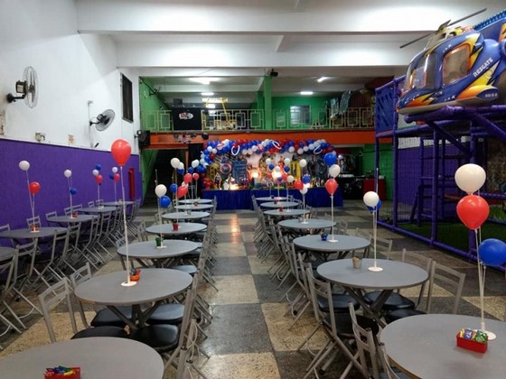 Espaço para Festa de Confraternização