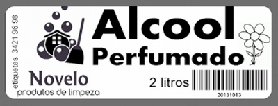 Etiquetas para Produtos de Limpeza