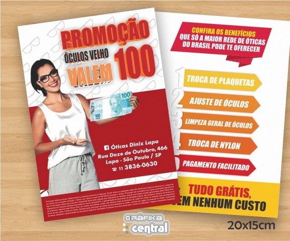 Flyer para Clínica de Estética