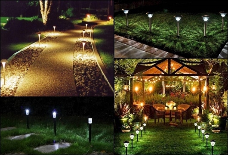 Iluminação para Jardim Externo