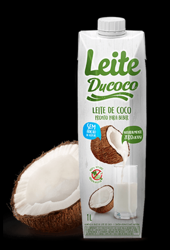 Leite de Côco Vegano Zero Lactose