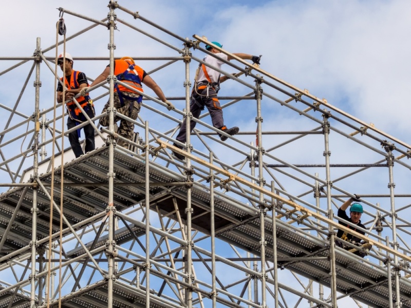 Locação de Andaime para Construtora