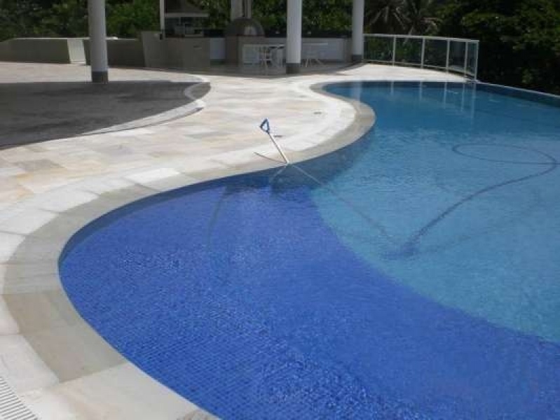 Pedra Goiás para Borda de Piscina