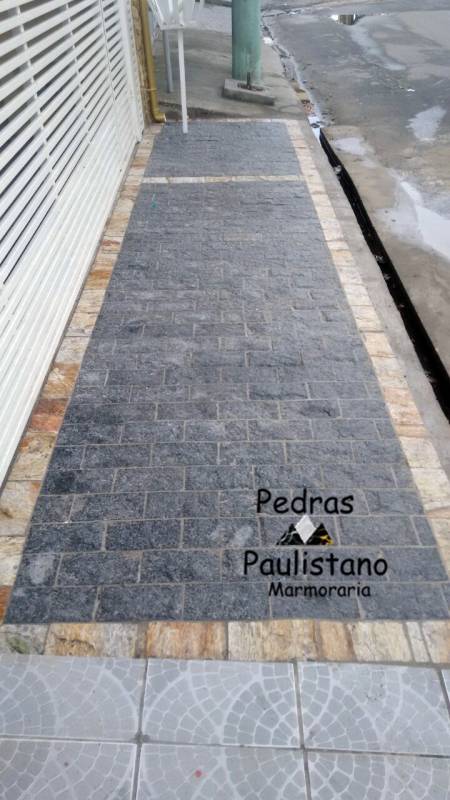 Piso de Pedra para Calçada