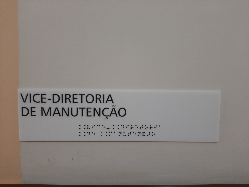 Placa de Acrílico Iluminada com Led