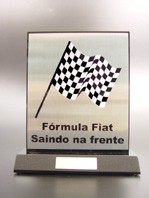 Placa de Homenagem de Acrílico