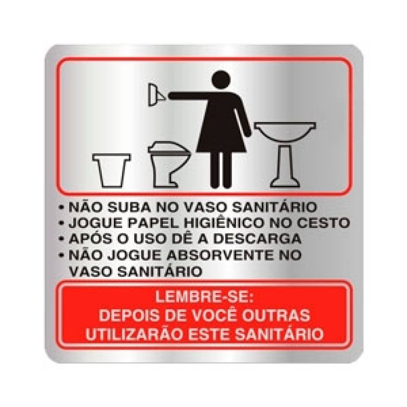 Placa de Identificação Comercial