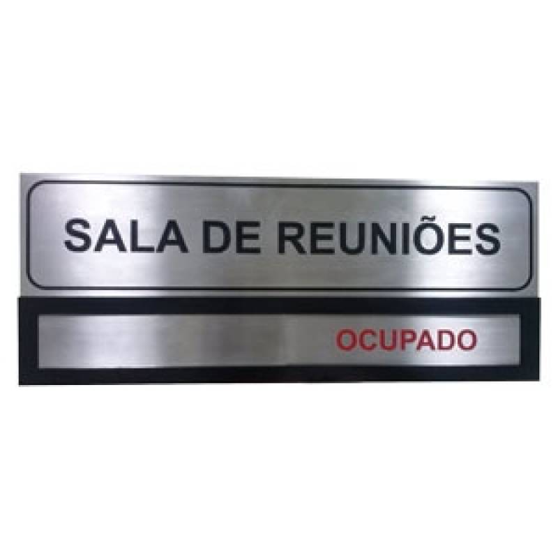 Placa de Identificação de Empresa