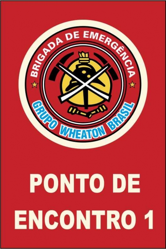 Placa de Sinalização para Equipamentos