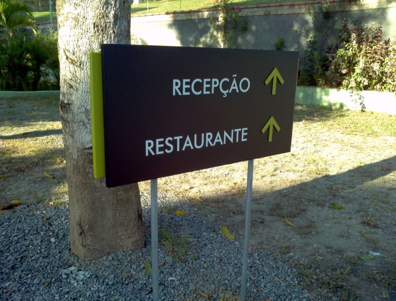 Placas de Sinalização de Loja