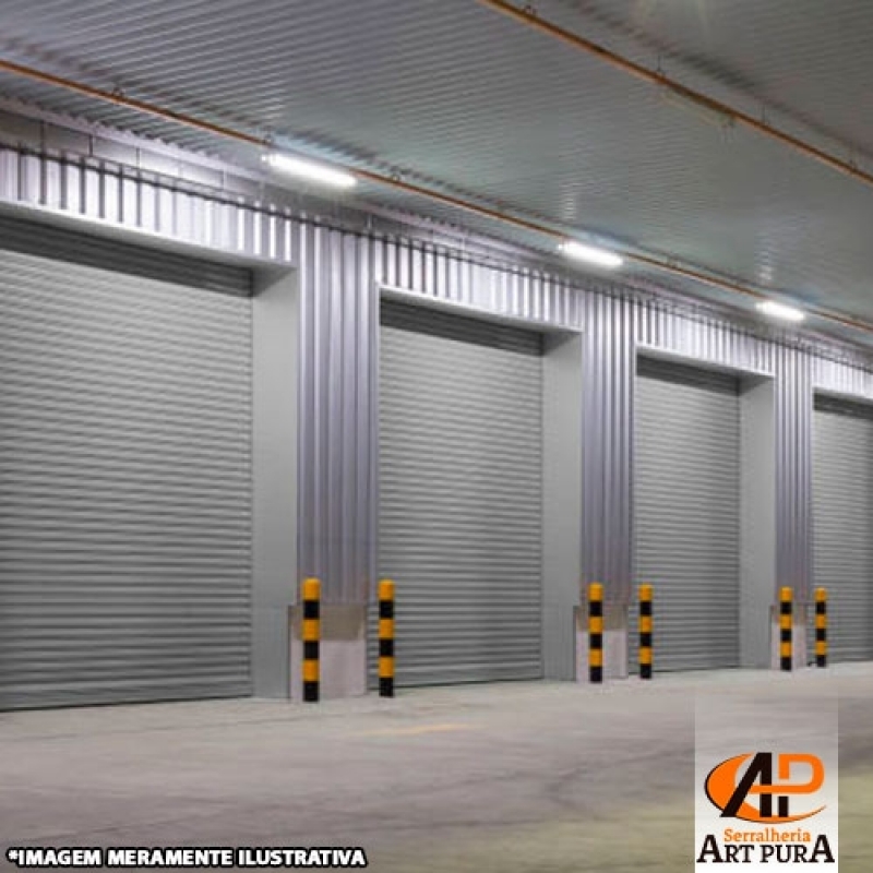 Portas de Enrolar Microperfuradas