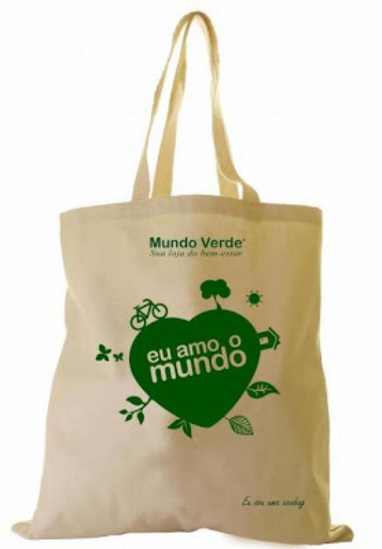 Sacolas Promocional Tecido