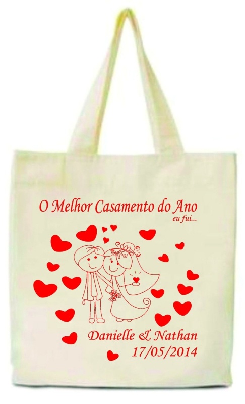 Venda de Sacolas em Algodão Personalizada para Eventos